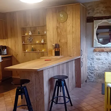 Maison De Pierre Semesterbostad Saint-Gervais (Isere)